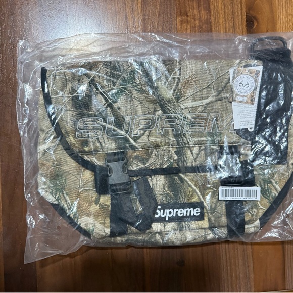 Supreme Denim Messenger Bag in Realtree® AP Camo Reflective Logo